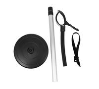 Hohopeti Support Sèche-cheveux Mural Alliage Aluminium Compact et Facile à Installer Porte-sèche-cheveux Pratique pour Usage Domestique et Séchage des Poils Animaux Accessoire Gain de