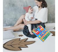 Hohopeti Tableau Mathématique en Feutrine pour Garçon et Filles Éducatif Numérique DIY Jeu de Manipulation Mathématique Maternelle Matériel Préscolaire d'Addition et Soustraction 1