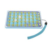 Hohopeti Tablette Éducative Garçon et Filles 38 Segments Arabe, D’éveil en Plastique Bleu, Machine de Lecture sans Batterie, Apprentissage Précoce pour Bébé et Développement Cognitif