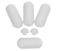 Hohopeti Tampons de Siège Toilette Gris Amortisseurs pour Abattant Wc Coussinets Atténuation du Bruit et Protection pour Couvercle Accessoire de Fixation pour Salle de Bain