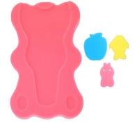 Hohopeti Tapis de Bain Antidérapant en Éponge 49x32x5,5 Cm Motif Ours en Peluche, Coussin Confortable pour Nouveau-né, Support Sûr et Doux pour Peau Délicate, Usage Style Style Aléatoire