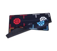 Hohopeti Tapis d'entraînement basketball antidérapant amortisseur silencieux pour exercices de mobilité et force léger et portable pour intérieur mat de footwork entraînement garçon fille