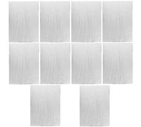 Hohopeti Tapis D'isolation Thermique et Acoustique Voiture 10 Pièces 25 X 17,5 Cm X 5 Mm, Protection Thermique Moteur, Insonorisant et Atténuation Acoustique pour Coffre, Capot