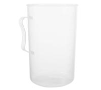 Hohopeti Tasse à Mesurer Résistante et Légère Verre Gradué Transparent avec Bec Verseur Accessoire Pratique pour Huile Moteur et Carburant Facile à Nettoyer et Transporter