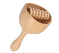 Hohopeti Tasse de Massage Bois avec Outil de Thérapie Suédoise pour Détente Musculaire et Modelage Corporel Masseur Manuel Ergonomique pour Usage Domestique