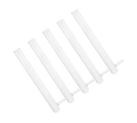 Hohopeti Tube à essai avec bras latéral, 5pcs, en verre, résistant aux hautes températures, pour élevage de fourmis, écologie et aménagement de fourmilière pour enfants