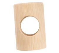 Hohopeti Tunnel pour Hamster Bambou Naturel Tube pour Petits Rongeurs Refuge Compact et Multifonction pour Jeu Cachette et Détente de Hamsters et Rats