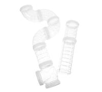 Hohopeti Tunnel Transparent Externe pour Hamster Rat Et Petits Animaux Kit DIY Modulable pour Cage Espace Aventure Et Exercice Interactif