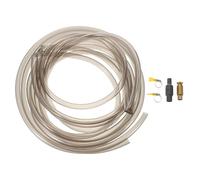 Hohopeti Tuyau de Siphon Aquarium 5 M en Vinyle avec Clip de Changement d'eau et Collier de Serrage - Kit Aspirateur Gravier pour Nettoyage Substrat - Système Silencieux pour Entretien