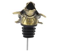 Hohopeti Verseur Bouteille Vin Alliage Zinc Tortue Décoratif Pratique pour Amateurs de Vin