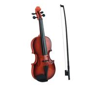 Hohopeti Violon en Plastique Imitation Réaliste pour Garçon et Filles Instrument Musical Créatif Éducatif Modèle Léger 3702A pour Tout-Petits Musical Précoce Présent D’Éveil Sonore