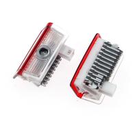 Hohota Lampe de projecteur LED for porte de voiture, 2 pièces, accessoires for BenChi ABCM ML GLE GLC GLA GLS classe E W176 W205 W166 W212 X253(2Mercedes Benz)