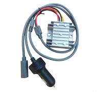 HOHOVYVY Adaptateur de voiture avec convertisseur DC Boost 18 AWG câble d'alimentation pour Starlink V4 pour mini, boîtier en aluminium, convertisseur de tension 10-28 V vers 30 V, adapté pour camion