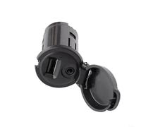 HOHOVYVY Adaptateur d'interface auxiliaire USB avec prise en ABS pour 508/208/RCZ et Citroën C3/C4, durable et résistant à la corrosion pour véhicules utilitaires
