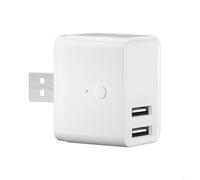 HOHOVYVY Adaptateur USB intelligent sans fil, bloc d'alimentation USB Smart Switch Wifi pour télécommande Tuya App Minuterie (WiFi)
