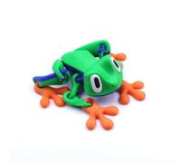 HOHOVYVY Aimant grenouille imprimé 3D - 21 cm - Forte adhérence - Pour réfrigérateur, voiture, boîte aux lettres, garage - Décoration pour la maison et le jardin - Vert