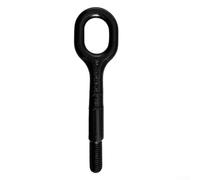 HOHOVYVY Attelage de remorque pour Tesla Model 3 2017-2023, crochet de remorquage avant, aluminium, noir, convient pour OEM 1077570-00-D, montage facile, 25 x 12 x 5 cm