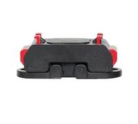 HOHOVYVY Base d'extension à dégagement rapide pour appareil photo Insta360 X5 - Résistant aux chocs, en alliage d'aluminium et plastique, compact (4,5 × 1,9 × 1,8 cm), noir (base à dégagement rapide)