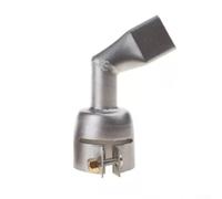 HOHOVYVY Buse de soudage pour pistolet à air chaud en acier inoxydable, 20 mm 120 degrés coudée à fente plate pour soudage précis et tôle