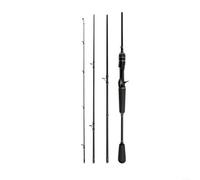 HOHOVYVY Canne à pêche avec appât, 1,8/2,1 m, 4 sections, Power Spinner Casting Ultra courte (B)