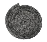 HOHOVYVY Cordon d'étanchéité pour poêle à bois, corde noire pour poêle à bois, 18/20 mm, 2 m de long, joint pour porte de brûleur (18 mm)