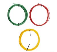 HOHOVYVY Ensemble de pliage de tuyau pour climatisation en plastique PE Bande de pliage de tuyau de cuivre intégrée 3 pièces pour Ø 1/4, 3/8, 1/2 pouces, Réutilisable Longueur 4 M