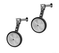 HOHOVYVY Ensemble de roues stabilisatrices réglables pour vélo d'enfant de 16 à 24 pouces (16-24 pouces), vélos à plusieurs vitesses, en acier (noir)