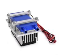 HOHOVYVY Ensemble d'éléments Peltier, climatiseur pour animaux de compagnie, module de refroidissement semi-conducteur 144 W 12 V CC avec ventilateur silencieux pour mini réfrigérateur DIY système de