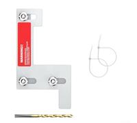 HOHOVYVY Générateur Interlock Kit pour ITE, pour Siemens, Gould et pour Murray 150 & 200 A Subdistributions en alliage d'aluminium Argenté Distance 1-1/4" (SD-200VL)