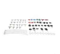 HOHOVYVY HOHOVYVY Lot de 50 clés en métal robuste pour pelleteuse | 50 clés, convient pour Cat et plus encore, pour une compatibilité idéale, pour une construction robuste