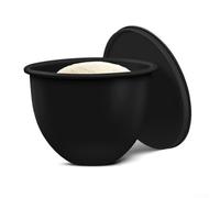 HOHOVYVY Insert en silicone pour bol mélangeur de 5 Qt - Convient pour blender à tête inclinable, 23 x 23 x 18,5 cm, passe au lave-vaisselle, convient à un usage alimentaire (A Black)