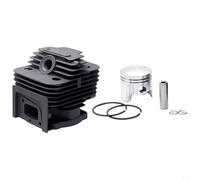HOHOVYVY Kit de piston cylindrique pour 44-5 1E44F-5 et TU43/TU52 pour débroussailleuse, composant en acier robuste à haute température et résistance aux chocs, pour jardinage et extérieur
