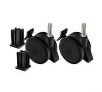 HOHOVYVY Lot de 2 roulettes verrouillables 70360 avec insert pour barbecue à gaz Weber série 2009-2012, E400 E600 Series 2007-2019 E310 E320 S330 E210