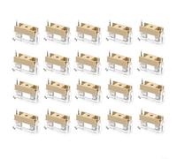 HOHOVYVY Lot de 20 porte-fusibles de qualité supérieure 5 x 20 mm avec couvercle transparent - Boîtier de montage sur circuit imprimé