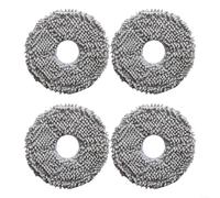 HOHOVYVY Lot de 4 accessoires de rechange pour balai à franges ECOVACS pour Deebot T30C Pro pour robot aspirateur Omni, durables et faciles à installer