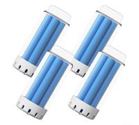 HOHOVYVY Lot de 4 tablettes de nettoyage solides ECOVACS pour Deebot N30 pour robot balai OMNI - Bleu - Effet 30 jours
