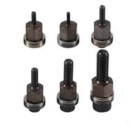 HOHOVYVY Lot de 6 têtes de mandrin de rechange pour écrous à riveter manuels M3-M10 Accessoires pour outils d'écrou à riveter manuels dans le domaine des meubles, des véhicules et des applications