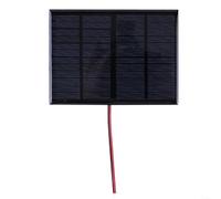 HOHOVYVY Panneau solaire, panneau solaire, 3 W 12 V, chargeur solaire portable 115 x 85 mm, pour batterie mobile 9-12 V