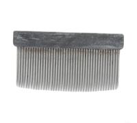 HOHOVYVY Peigne à cheveux d'arc de violon en fer, brosse de nettoyage pour poils d'arc, outil de tressage ergonomique pour violon et violoncello, école de musique, studio (peigne)