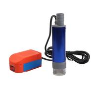 HOHOVYVY Pompe à eau de pluie - Batterie au lithium portable - Pompe submersible pour eau et diesel - 40-60 l/min - Avec câble de 2,4 m et 38 mm de diamètre