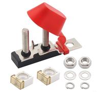 HOHOVYVY Porte-fusible pour voiture, double borne, porte-fusibles marins, 30-500 A, avec fusible (200 A)