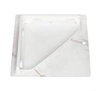 HOHOVYVY Rangement mural sans perçage en ABS HIPS GPPS avec clips de positionnement pour un montage précis sur des surfaces lisses, peu encombrant pour salle de bain, cuisine ou appartement en