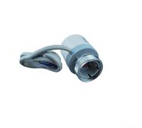 HOHOVYVY Servomoteur thermique électrique 110 N poussée, normalement fermé, pour chauffage au sol, IP41, boîtier PC, câble de 60 mm, 230 V AC/24 V DC,