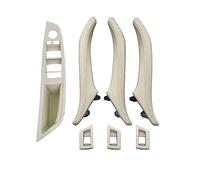 HOHPMGFGNN Cache Poignée Pour BMW 5 Série F10 F11 F18 520 523 525 528 530 535 Conduite À Gauche LHD Intérieur En Cuir Porte Poignée De Traction Ensemble D'assemblage(LHD Oyster)