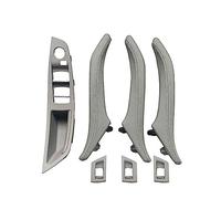 HOHPMGFGNN Cache Poignée Pour BMW 5 Série F10 F11 F18 520i 523i 525i 528i 535i LHD RHD Accoudoir Intérieur Poignée De Porte En Cuir Assemblage(LHD GRAY)