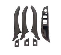 HOHPMGFGNN Cache Poignée Pour BMW 5 Série F10 F11 F18 520i 523i 525i 528i 535i LHD RHD Accoudoir Intérieur Poignée De Porte En Cuir Assemblage(RHD MOKA)