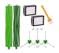 HoHumoca Pièces accessoires Compatible pour iRobot Roomba E5 E6 E7 i7 i7+ i8 i8+ i6 i6+ i4 i4+ i3 i3+ Aspirateur, Remplaçant Filtres et Brosses Kit pour Aspirateur Robot - 11pcs