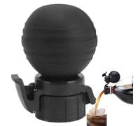 HohuzSruk Bouchon de pompe à soda 7 x 4,8 x 4,8 cm en silicone ABS réutilisable Bouchon de pompe pétillant Bouchon de bouteille de gonflage, couvercle de bouteilles de soda, économiseur de boisson