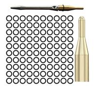 HohuzSruk Lot de 200 joints toriques pour fléchettes - Diamètre : 4,5 mm - En caoutchouc - Pour tiges de fléchettes - Noir - De qualité supérieure - Pour tige de fléchettes - Convient à toutes les