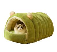 HohuzSruk Niche pour Chat, Confortable et Doux pour Petit - Nid apaisant Couvert pour Chat - pour la Maison, Le dortoir, l'appartement, la Chambre à Coucher, Le Salon